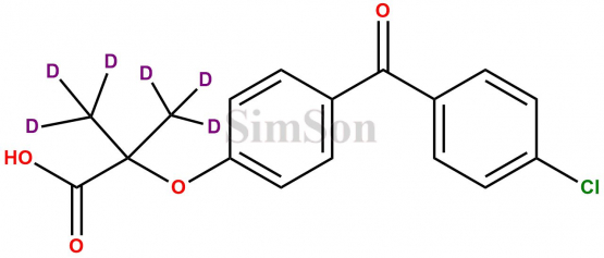 Fenofibric D6 Acid