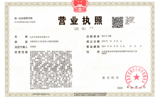 Business License Of EnterpriseLegal Person