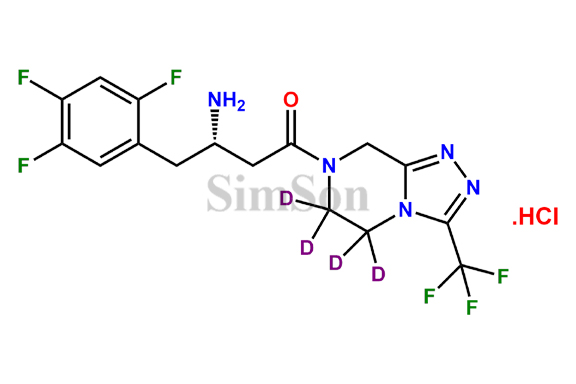 Sitagliptin-D4 Hydrochloride