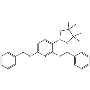 Pyridine, 2,6-bis(phenylmethoxy)-3-(4,4,5,5-tetramethyl-1,3,2-dioxaborolan-2-yl)-