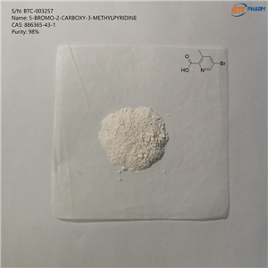 5-BROMO-2-CARBOXY-3-METHYLPYRIDINE