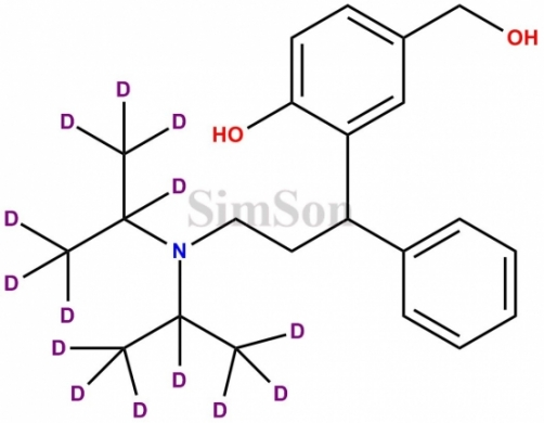 5-Hydroxymethyl Tolterodine-D14