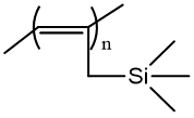 Polytrimethylsilpropyl acetylene