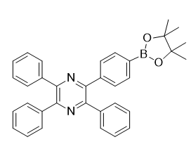 2,3,5-Triphenyl-6-(4-(4,4,5,5-tetramethyl-1,3,2-dioxaborolan-2-yl)phenyl) Pyrazine