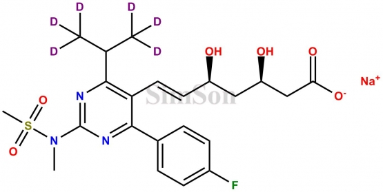 Rosuvastatin-D6 Sodium Salt