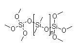 [(trimethoxy silalkyl) oxygen group] -sealed polydimethylsiloxane