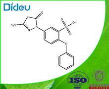 5-(3-AMINO-5-OXO-2-PYRAZOLIN-1-YL)-2-PHENOXYBENZENESULFONIC ACID 