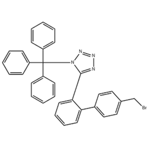 5-(4'-Bromomethyl-1,1'-biphenyl-2-yl)-1-triphenylmethyl-1H-tetrazole