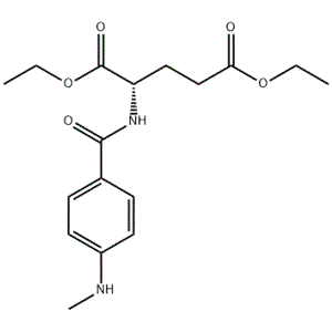  diethyl N-[4-(methylamino)benzoyl]-L-glutamate  