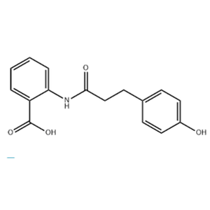 2-(3-(4-hydroxyphenyl)propanamido)benzoic acid