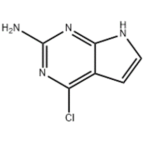 2-Amino-4-chloropyrrolo[2,3-d]pyrimidine