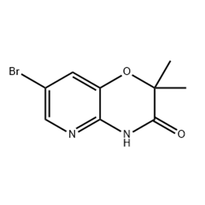  7-bromo-2,2-dimethyl-4H-pyrido[3,2-b][1,4]oxazin-3-one