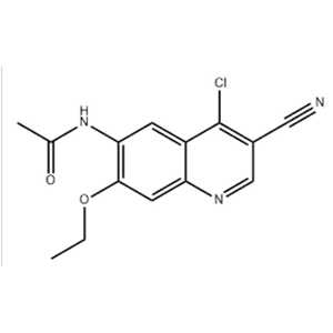 n-(4-Chloro-3-cyano-7-ethoxy-6-quinolinyl) acetamide 