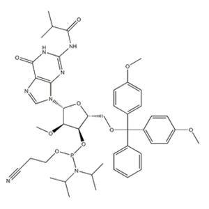 5'-O-(4,4-Dimethoxytrityl)-2'-O-methyl-N-isobutyrylguanosine-3'-(2-cyanoethyl-N,N-diisopropyl)phosphoramidite