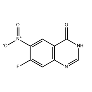 7-Fluoro-6-nitro-4-hydroxyquinazoline