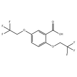 2,5-Bis(2,2,2-trifluoroethoxy)benzoic acid