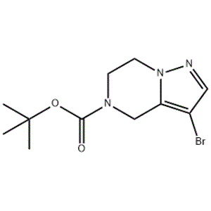 tert-butyl 3-broMo-6,7-dihydropyrazolo[1,5-a]pyrazine-5(4H)-carboxylate