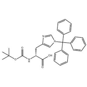 (R)-2-((tert-Butoxycarbonyl)amino)-3-(1-trityl-1H-imidazol-4-yl)propionic acid