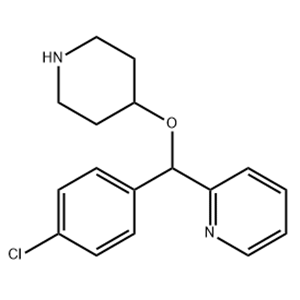 2-[(4-Chlorophenyl)(4-piperidinyloxy)methyl]pyridine