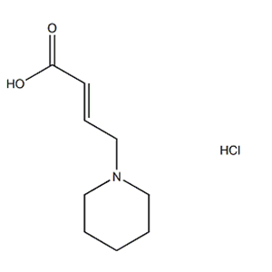 (2E)-4-(1-Piperidinyl]-2-butenoic acid hydrochloride