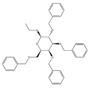 1-S-Ethyl 2,3,4,6-tetra-O-benzyl-b-D-thiogalactopyranoside