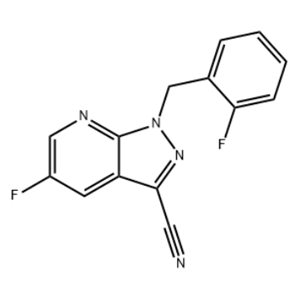 5-fluoro-1-(2-fluorobenzyl)-1H-pyrazolo[3,4-b]pyridine-3-carbonitrile