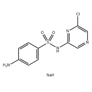 sodium N-(6-chloropyrazinyl)sulphanilamidate