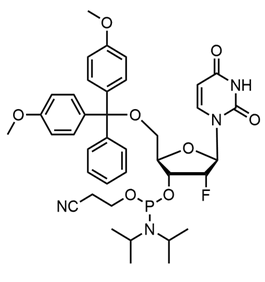 5'-O-(4,4-Dimethoxytrityl)-2'-deoxy-2'-fluorouridine-3'-(2-cyanoethyl-N,N-diisopropyl)phosphoramidite