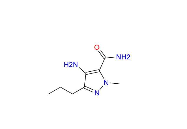 4-Amino-1-methyl-3-propyl-5-pyrazolecarboxamide