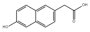 6-Hydroxy-2-naphthaleneacetic acid