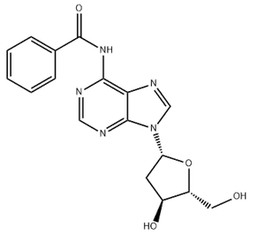 N-Benzoyl-2'-deoxy-adenosine