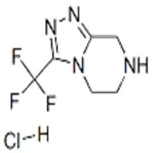 3-(Trifluoromethyl)-5,6,7,8-tetrahydro-[1,2,4]triazolo[4,3-a]pyrazine hydrochloride