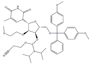 5'-O-DMT-2'-O-(2-methoxyethyl)-5-methyluridine 3'-CE phosphoramidite