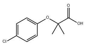 2-(4-Chlorophenoxy)-2-methylpropionic acid