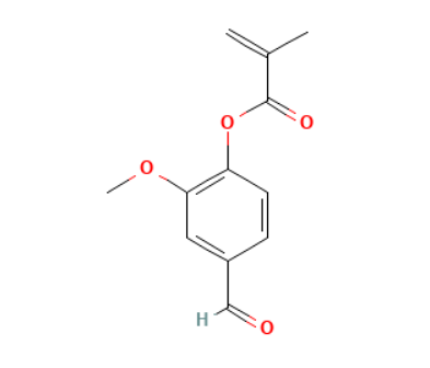 2-Propenoic acid, 2-methyl-, 4-formyl-2-methoxyphenyl ester