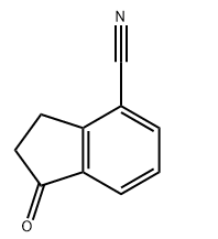 2,3-dihydro-1-oxo-1H-indene-4-carbonitrile