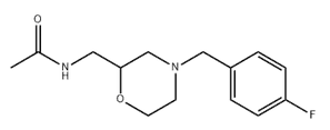 2-Acetylamidomethyl-4-(4-fluorobenzyl)morpholine