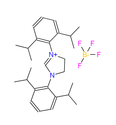 1,3-BIS(2,6-DI-I-PROPYLPHENYL)-4,5-DIHYDROIMIDAZOLIUM TETRAFLUOROBORATE