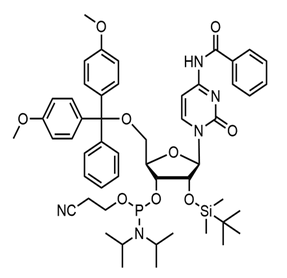 N-blocked-5'-O-DMT-2'-O-TBDMS CED cytidine phosphoramidite