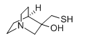 1-Azabicyclo[2.2.2]octan-3-ol,3-(mercaptomethyl)-