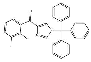 (2,3-Dimethylphenyl)[1-(trityl)-1H-imidazol-4-yl]methanone