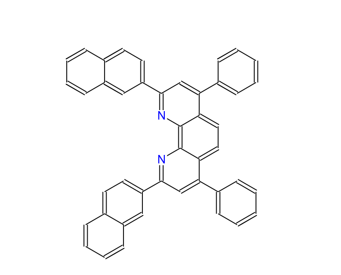 2,9-Bis(naphthalen-2-yl)-4,7-diphenyl-1,10-phenanthroline