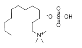 Dodecyltrimethylammonium hydrogen sulfate