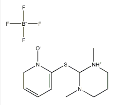 3,4,5,6-Tetrahydro-1,3-dimethyl-2-[(1-oxido-2-pyridinyl)thio]pyrimidinium tetrafluoroborate