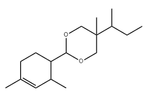 2-(2,4-DIMETHYLCYCLOHEX-3-ENE-1-YL)-5-METHYL-5-(1-METHYLPROPYL)-1,3-DIOXANE