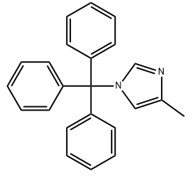 1-Triphenylmethyl-4-methylimidazole