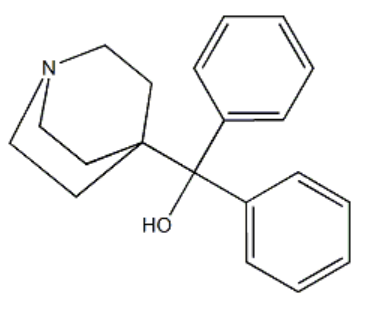 1-Azabicyclo[2.2.2]octane-4-Methanol, α,α-diphenyl-