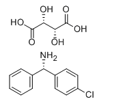 (-)-ALPHA-(4-CHLOROPHENYL)BENZYLAMINE (+)-TARTRATE SALT