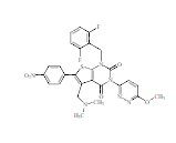 1-(2,6-Difluorobenzyl)-5-((dimethylamino)methyl)-3-(6-methoxypyridazin-3-yl)-6-(4-nitrophenyl)thieno[2,3-d]pyrimidine-2,4(1H,3H)-dione