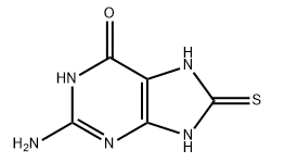 2-AMINO-6-HYDROXY-8-MERCAPTOPURINE